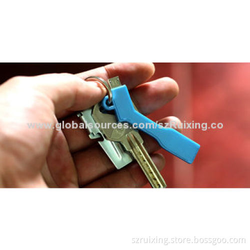Keychain Rubber Cable Flexible Charge Key Usb Cable